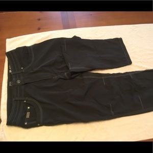Kuhl  Nylon/Spandex pants, charcoal grey, Sz 34x30
